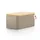 LARS NYSØM LARS-NYSØM Brotkasten Glaede Taupe brown, Stahl / Bambus, abnehmbarer Deckel, 34,5 x 18,5 x 15,8 cm, braun