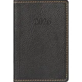rido/idé Taschenkalender Mod. partner/Industrie I 2026 | A7, Kunstleder, schwarz,