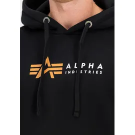 Alpha Industries Label Pullover Black M