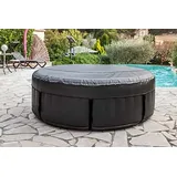 NETSPA N NETSPA SPARO Abdeckung für SPA, Anthrazit, 165 cm x H 70 cm