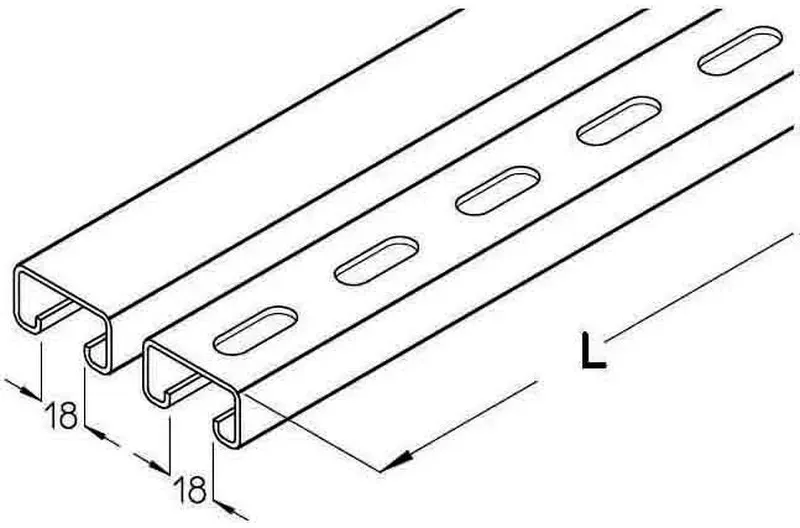 PohlCon (Puk) Ankerschiene A8-30F