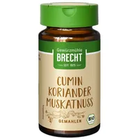Cumin Koriander Muskatnuss - gemahlen Glas 35g