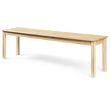 [en.casa] Sitzbank Trerunulu Beige 140 x 35 x 45 cm