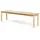 [en.casa] Sitzbank Trerunulu Beige 140 x 35 x 45 cm