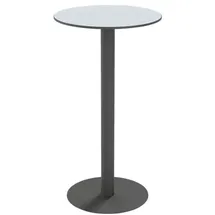 Paperflow meet powered by PAPERFLOW CROSS Stehtisch HPL-Platte grau 60,0 x 60,0 x 110,0 cm