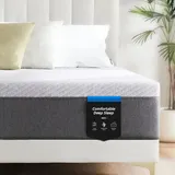 NOFFA Foam Matratze 90x200cm, Höhe 18cm,Memory Foam Mattress,Viskoelastische Schaumstoffmatratze,Öko-Tex Rollmatratze 90x200x18cm,Härtegrad H2,Bezug Waschbar