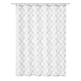 KLEINE WOLKE Duschvorhang Classy 180 x 200 cm weiß