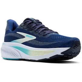 Brooks Ghost 17 Damen schmal Navy/Green/Turquoise 36