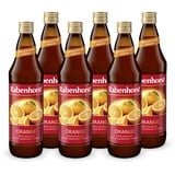 RABENHORST Orange 6er Pack (6 x 700 ml). Veganer Orangensaft mit natürlichem Vitamin C