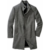Mey & Edlich Herren Coat Regular Fit Grau gemustert - 50