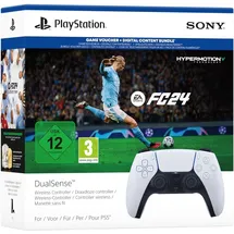Sony PS5 DualSense Wireless-Controller weiß inkl. EA Sport FC 24