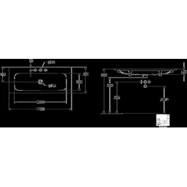 Villeroy & Boch Finion Schrankwaschtisch 120 x 50 cm 4164CBR7