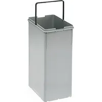 Franke 133.0042.702 Behälter Mülleimer, Farbe: Grau