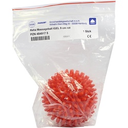 Massageball Igel Rot 9cm 1 ST