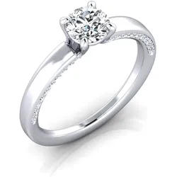 Verlobungsring VR36 585er Weiflgold - 9541
