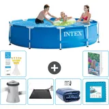 Frame Pool Rund - 305x76 Cm - 7-teilig  S340