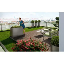 Biohort Belvedere Midi 100 102 x 53 x 61 cm quarzgrau-metallic