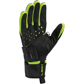 Leki HRC Race Shark Langlaufhandschuhe Schwarz/Neonyellow 7