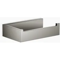 Dornbracht Papierrollenhalter ohne Deckel, 140mm, 83500780-19, Farbe: Dark Chrome