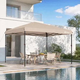 Sekey Faltpavillon 3 x 3 m inkl. 4 Sandsäcke Khaki