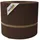 zaunzu® Doppelstabmattenzaun 50 m x 24 cm Braun/Metall