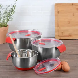 Gräwe Rührschüssel Set, 3-teilig, Edelstahl