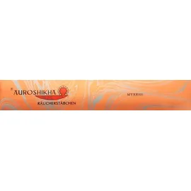 Saraswati Räucherstäbchen Auroshikha "Myrrhe" 10g