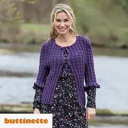 Strickanleitung – Jacke Romance aus Woll Butt Perle