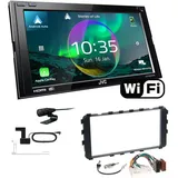 JVC Autoradio WiFi Apple CarPlay Android für Toyota Yaris 2006-2011 mit OEM-Navi