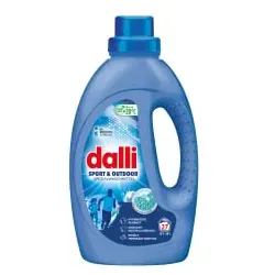 dalli Sport + Outdoor Spezialwaschmittel, neutralisierend 524211 , 1,1 Liter - Flasche, 27 Waschladungen