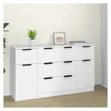 vidaXL Sideboard 60 x 70 x 30 cm Weiß