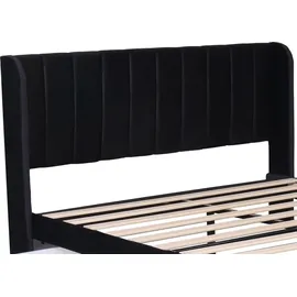 Merax Flieks 140 x 200 cm Schwarz