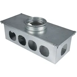 Kermi x-well Verteiler/Sammler Schalungslösung, 10-fach
