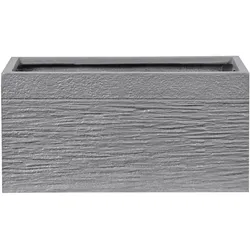 Blumentopf grau rechteckig 50 x 23 x 24 cm MYRA