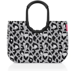 Reisenthel Shopping Loopshopper L Einkaufsshopper 46 cm - Frame Leo Nero