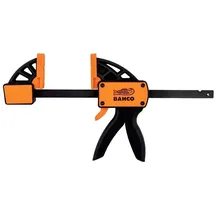 BAHCO Einhandzwinge Metall 115 mm schwarz 2er Pack