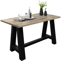 Mäusbacher Bartisch 140 x 105 x 70 cm Schwarz