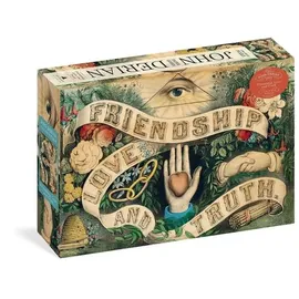 Workman John Derian Paper Goods: Friendship, Love, and Truth 1,000-Piece Puzzle