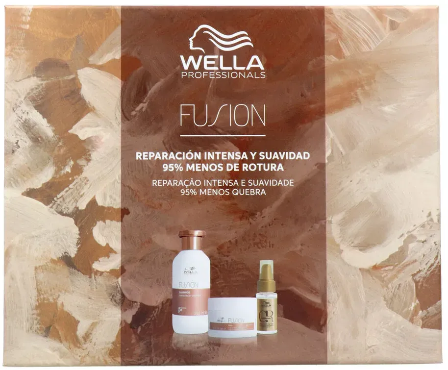 Shampoo Wella Fusion Lote 3 Stücke