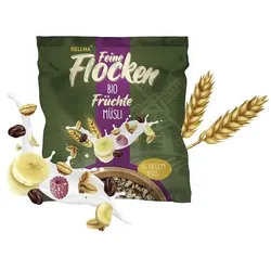 Hellma 40er-Pack Bio Früchte Müsli »Feine Flocken« 40x45g