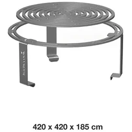 barbecook erhöhter Grill 36 cm Karbonstahl grau