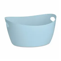 Koziol Aufbewahrungskorb Bottichelli L 49 x 24 x 0,24 cm blau