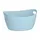 Koziol Aufbewahrungskorb Bottichelli L 49 x 24 x 0,24 cm blau