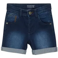 MINYMO Jeans-Shorts power STRETCH in dark blue denim, Gr.110
