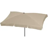 Fare Sonnenschirm, Beige, Kunststoff, Rechteckig, 200x122 cm, Sonnen- &