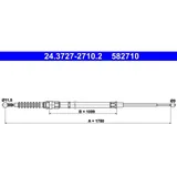 ATE 24.3727-2710.2 Seilzug, Feststellbremse