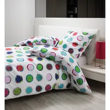 JANINE Modern Art bunt 135 x 200 cm + 80 x 80 cm