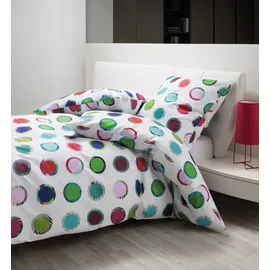 JANINE Modern Art bunt 135 x 200 cm + 80 x 80 cm