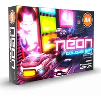 AK Interactive Werkzeuge Neonfarben-Set