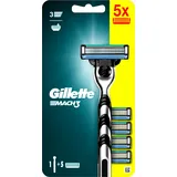 Gillette Mach3 Rasierapparat für Männer - 5 Klingen